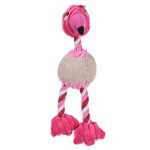 Pet Dog Squeaky Toy Durable Cute Papa Duck Making Sound Plush Dog Puppy Chew Toys Training Teething Toys For Small Medium Dogs