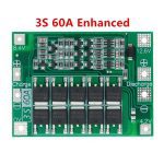 Batterie Li-ion Lithium 4S 40A, 3S/4S, 40 A, 60 A, chargeur, protection circuits intégrés logiques, pour moteur de perceuse, 11,1 V, 12,6 V, 14, 8 V, 16,8 V, amélioration, équilibre, 18650 BMS,