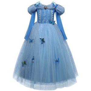 Robe princesse de bal pour filles, vêtements fantaisie pour adolescentes, cadeaux de fête, 2020