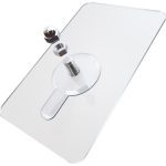 Crochets muraux en PVC, 10 pièces, forte adhérence, sans couture, Transparent, résistant à l'eau, pour cuisine et salle de bains