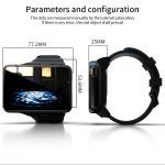 LOKMAT – montre connectée APPLLP MAX pour Android, bracelet détachable, téléphone, double caméra, appels vidéo, Wifi, 4G, RAM 4 go, ROM 64 go