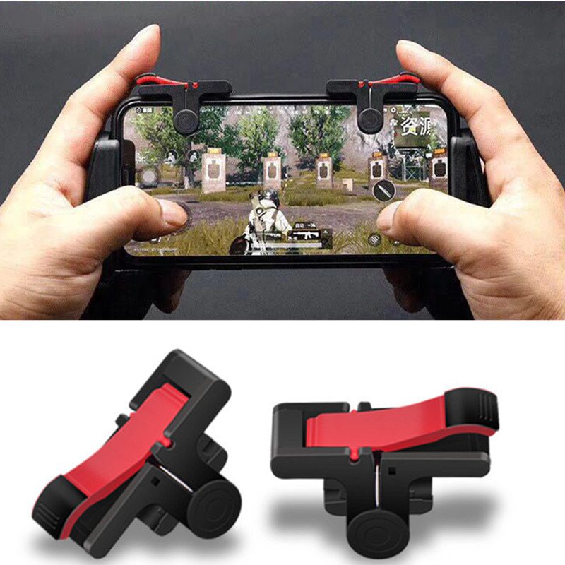 Manette de jeu PUBG pour Mobile, 2 pièces, bouton de visée L1 R1, Joystick de tir pour différents modèles de téléphone