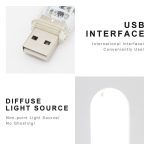 Touch Switch DC5V USB LED Mini Book Light 1.5W LED Desk Reading Lamp Red Blue Green White Portable Flexible USB LED Night Lights
