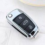 tpu car key case cover for audi a3 8p 8v a4 b7 b8 b5 b9 a1 a5 q7 q5 a6 4f c6 c5 c7 c4 tt q3 s3 a7 a8 c4 tt 8n shell covers