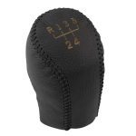 Color My Life 5 6 Speed Leather Gear Collars for Hyundai Elantra GT Accent Solaris Avante MD I30 MT Car Shift Knob Cover Case
