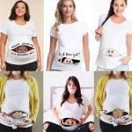 T-shirt à manches courtes avec imprimé de dessin animé pour femme enceinte,haut de maternité de grande taille, collection été, offre spéciale,