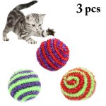 3pcs New Plush Simulation Mouse Cat Toy Plush Mouse Cat Scratch Bite Resistance Interactive Mouse Toy Palying Toy For Cat Kitten