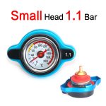 Car Motorcycle Styling D1 Spec Thermo Radiator Cap Tank Cover Water Temperature Gauge with Utility Safe 0.9 Bar/ 1.1 Bar/1.3 Bar