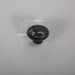 Round Black