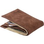 Offre Spéciale nouveau 1 pièces De HAUTE Qualité de mode Mini Hommes D'affaires de luxe Portefeuille Porte-Carte Homme Sac À Main Monnaie Sac Fermeture Éclair