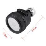 360 Degree Swivel Kitchen Faucet Aerator Adjustable Dual Mode Sprayer Filter Diffuser Water Saving Nozzle Faucet Connector