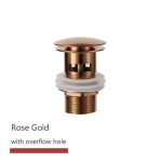 rose gold with hole