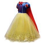 Robe de princesse pour filles, Costume de fête Cosplay pour enfants, Halloween