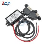 DC-DC 12V to 5V 3A 15W Car Power Converter Micro Mini USB Step Down Voltage Power Supply Output Adapter Low Heat Auto Protection