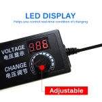 Adjustable AC To DC Power Supply 3V 5V 6V 9V 12V 15V 18V 24V 1A 2A 5A Power Supply Adapter Universal 220V To 12 V Volt Adapter