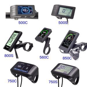 Écran LCD TFT pour vélo électrique Bafang, accessoires pour modèles BBS01B, BBS02B, BBSHD Mid Motor, 850C, 750C, 500C