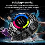 LIGE – montre connectée de sport pour hommes, écran entièrement tactile, étanche IP67, Bluetooth, pour Android et ios, nouveau, 2020