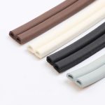 5 meters DIPE self-adhesive door and window sealing strip glass window anti-collision rubber strip foam sound insulation strip