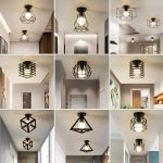 Iron aisle ceiling lights minimalist nordic vintage balcony,kitchen ceiling lamp foyer iron entrance small ceiling lights