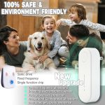 MITO – lot de 2 répulsif ultrasonique d'insectes, anti-moustiques électroniques, souris araignée cafard, Insecticide antiparasitaire