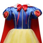 Robe de princesse pour filles, Costume de fête Cosplay pour enfants, Halloween