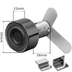 Zinc Alloy Smart Fingerprint Lock Drawer Lock Wardrobe Cabinet Lock Electronic Lock Office 20 Fingerprints USB Charging