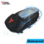 Touch Screen Motorcycle Bag Moto Single Shoulder Bag Motocross Fuel Tank Bag Magnetic Fixed Straps Mobile Phone Navigation 7inch