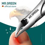 MR.GREEN Nail Clippers Ingrown Toenail Cutters Pedicure Tools Anti-Splash Olecran Podiatry Paronychia Correction Manicure tool