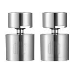 Youpin Diiib Daibai Kitchen Faucet Aerator Water Tap Nozzle Bubbler Water Saving Filter 360-Degree 2-Flow Splash-proof