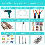 5 Meter 2:1 Polyolefin Shrink heat shrinkable tub Insulation repair wire 1 2 3 5 6 8 10mm Various colors heatshrink tubing
