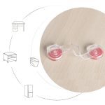 Serrure de sécurité pour enfants, Anti-ouverture pour porte d'armoire, réfrigérateur, boucle de sécurité Anti-pincement pour bébé