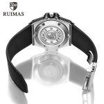 RUIMAS Luxury Top Brand Quartz Watches Men Leather Strap Military Sports Wristwatch Man Waterproof Watch Relogios Masculino 533G