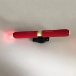 Poignées lumineuses de Scooter électrique pour enfants, pour Xiaomi M365 Pro, poignée de sac d'enfant avec voyant d'avertissement de sécurité, pièces détachées