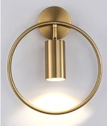Post Modern LED Luxury Wall Lamp 5W GU10 AC95-260V Ling Room Bedroom Bedside Wall Fixtures Lighting Indoor