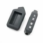 Two Way LCD Remote Fob Silicone Key Chain Case Cover For Sher-khan Mobicar A Mobicar B Russian Version 2 Way Car Alarm System