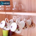 Stainless Steel Kitchen Storage Rack Cupboard Hanging Hook Hanger Shelf Dish Hanger Chest Storage Shelf Kitchen Organizer