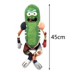 Jouet en peluche Crazy scientific Rick, 45CM, en coton, mignon, Morty, oreiller de lit de haute qualité, décoration de maison, anniversaire pour enfants, saison 1