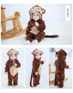 Barboteuse, costume d'animaux pour bébé, fille et garçon, combinaison, vêtement de nourrisson, pyjama