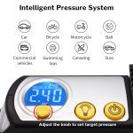 Tire Compressor Inflator Pump for Car Automotive Wheels Super Fast Tyre Air Inflation Auto 12v Heavy Duty Suv Autocompressor