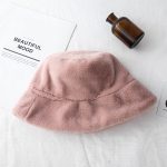 Chapeau seau en fausse fourrure pour femme et fille, solide, épais, doux et chaud, idéal pour la pêche ou les vacances en plein air