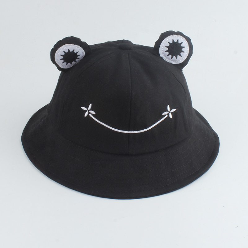 Dimeho Chapeau De Pêche Grenouille Mignon - Chapeau Soleil Plis Pour Homme Femme Été