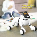 Robot électronique interactif pour enfants, chien, jouet RC Intelligent, voix intelligente et chien robotique contrôlé par application, cadeau