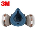 9 in 1 3M 7502 6001 Gas Mask Military Poison Respirator Half Face Widely Use Mask Chemical Paint Spray Pesticide Protection