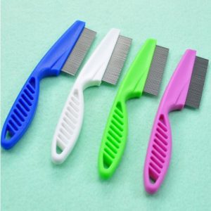 Home Pet Animal Care Comb Protect Flea Comb for Cat Dog Pet Stainless Steel Comfort Flea Hair Grooming Comb PCCYTM335