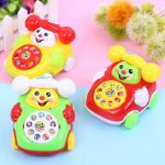 Jouets de Simulation de téléphone pour enfants, dessin animé, ligne de traction, cadeau, développement de l'intelligence, jouets éducatifs pour enfants