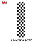 Fashion WRC Stripe Car Covers Vinyl Racing Sports Decal Head Car Sticker Wrap Vinyl Stickers For Car Head Decoration
