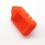 Two Way LCD Remote Fob Silicone Key Chain Case Cover For Sher-khan Mobicar A Mobicar B Russian Version 2 Way Car Alarm System