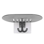 1PC Bathroom Shower Soap Box Dish Storage Plate Tray Holder Case Wall-mounted Soap Holder Housekeeping Container Organizers