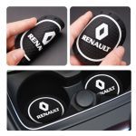 1 / 2pcs Car Coaster Decoration Accessories Water Cup Slot Case For Renault Megane 2 3 Duster Logan Clio Laguna Auto Car Styling