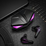 Zime – écouteurs sans fil Bluetooth TWS, oreillettes de jeu, faible latence 65ms, avec micro, son basse, positionnement, PUBG